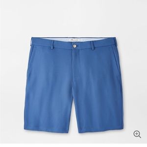 Peter Millar Crown Sport Mens Size 40 Salem Flat Front Performance Shorts Golf